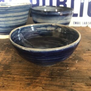 Bol bleu pinceau